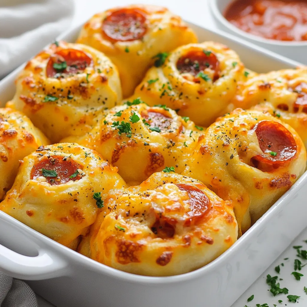 Pull Apart Pizza Rolls Easy and Tasty Snack Option