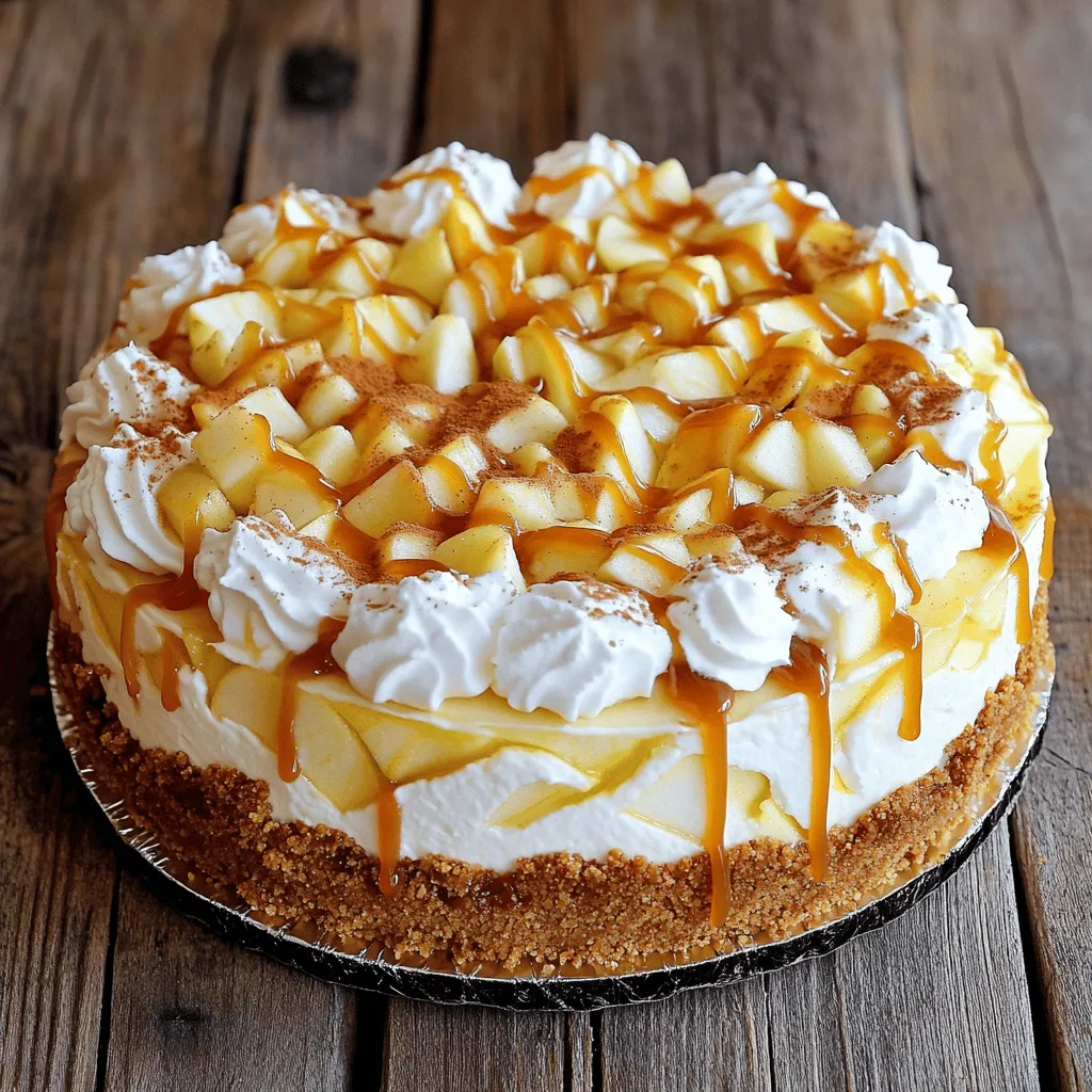 To make a delicious caramel apple cheesecake, you need the following items:
