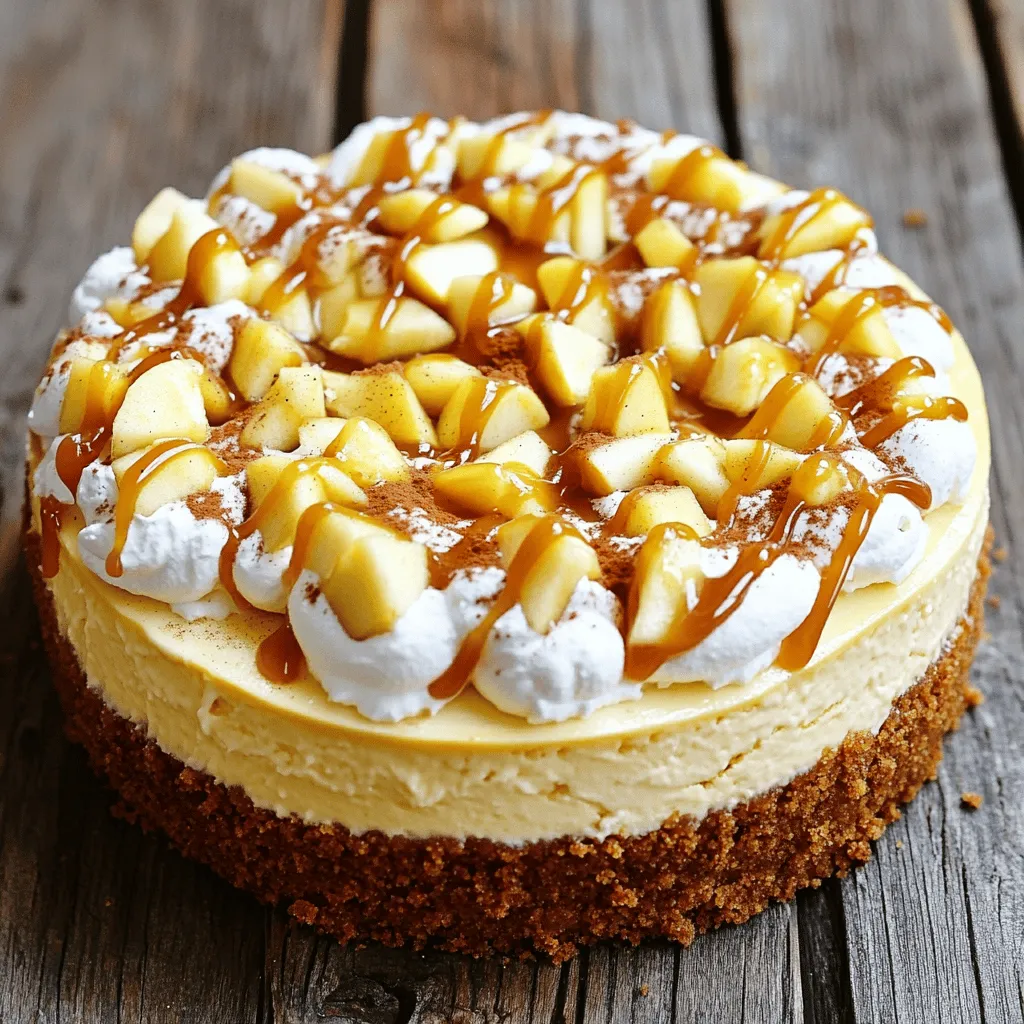 Caramel Apple Cheesecake Delightful and Easy Recipe