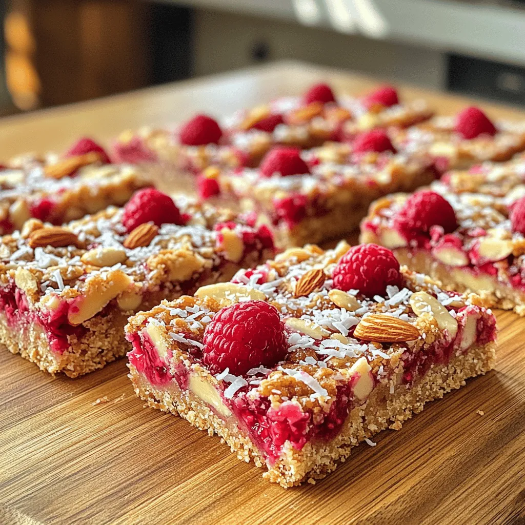 Raspberry Almond Oat Bars Simple and Tasty Treat