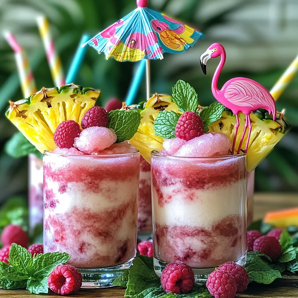 Refreshing Pink Flamingo Colada Easy Cocktail Recipe