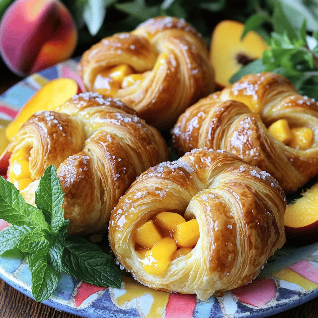 Peach Pie Cruffins Delightfully Easy Recipe Guide