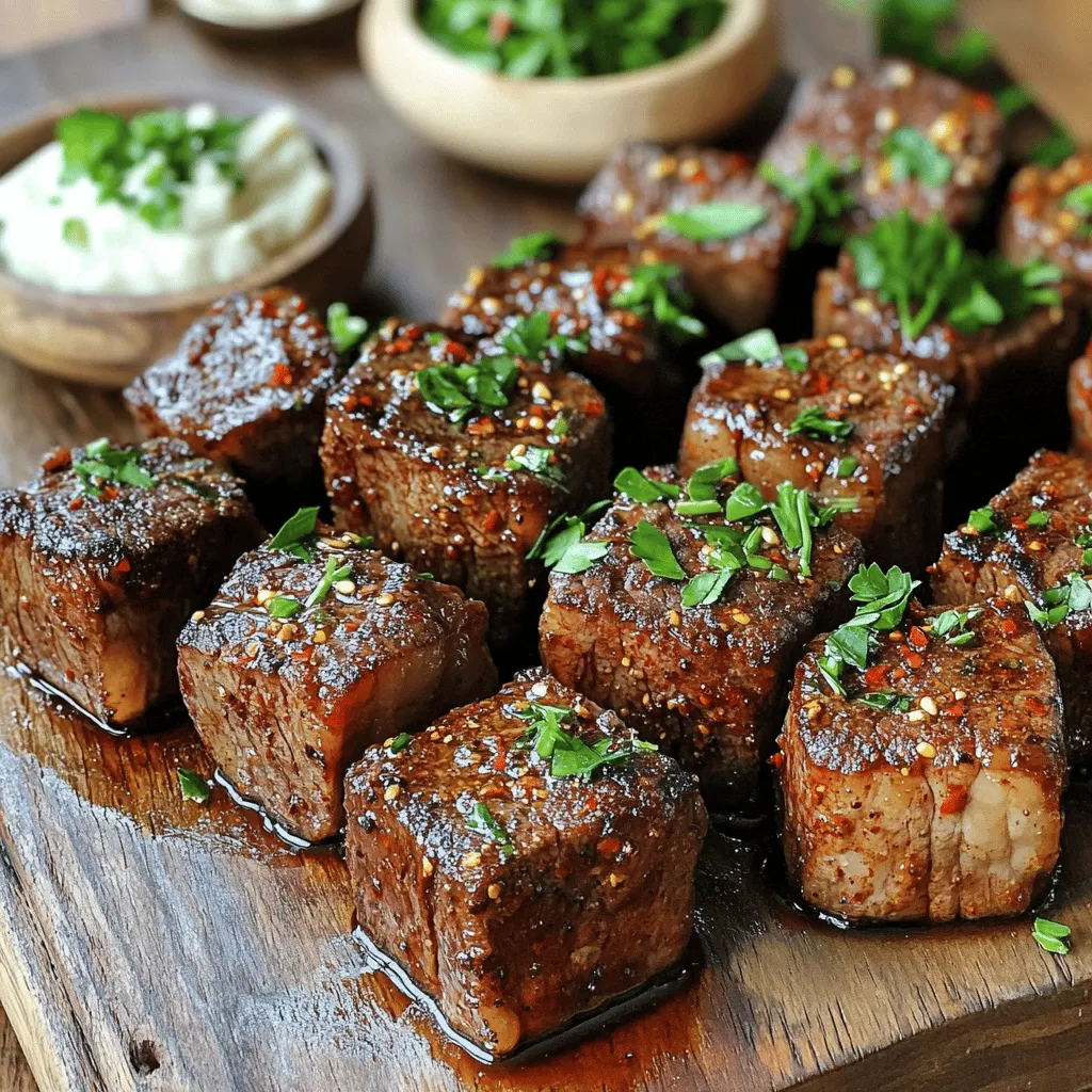 Marinated Steak Bites Savory and Flavorful Snack