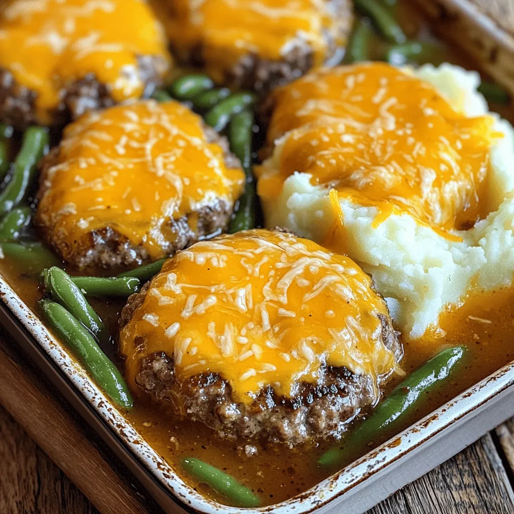 Amish Hamburger Steak Bake Hearty Comfort Dish