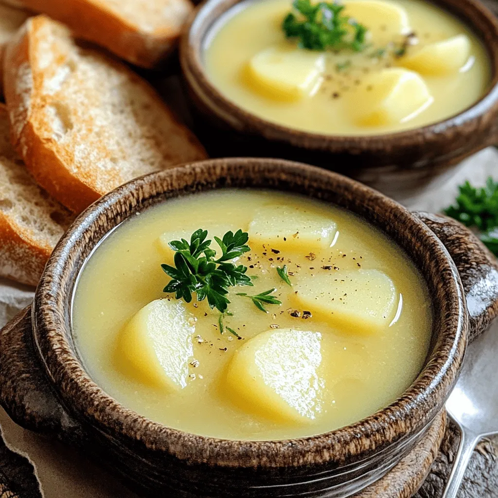 Country French Garlic Soup Flavorful and Easy Recipe