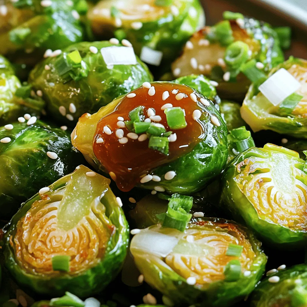 Honey Sriracha Brussels Sprouts Flavorful Delight Recipe