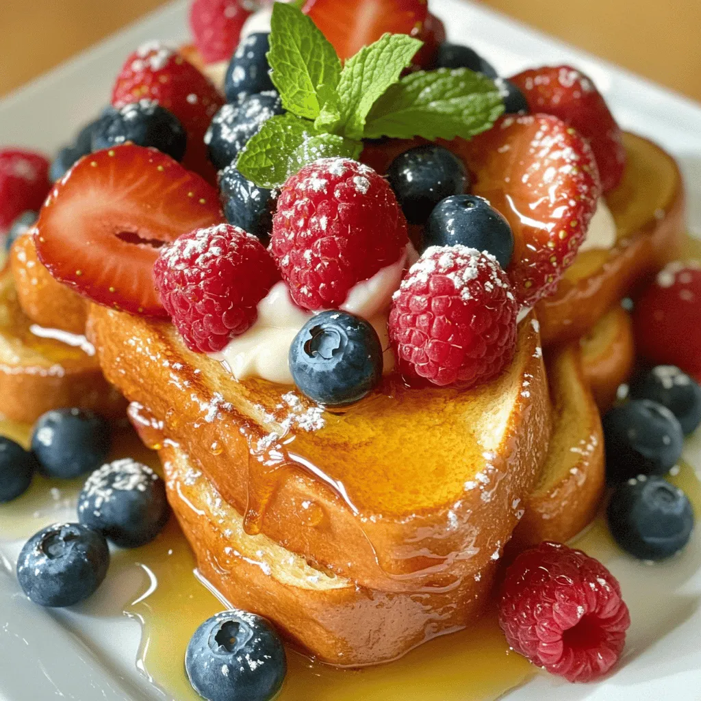 Classic French Toast with Berries Flavorful Delight