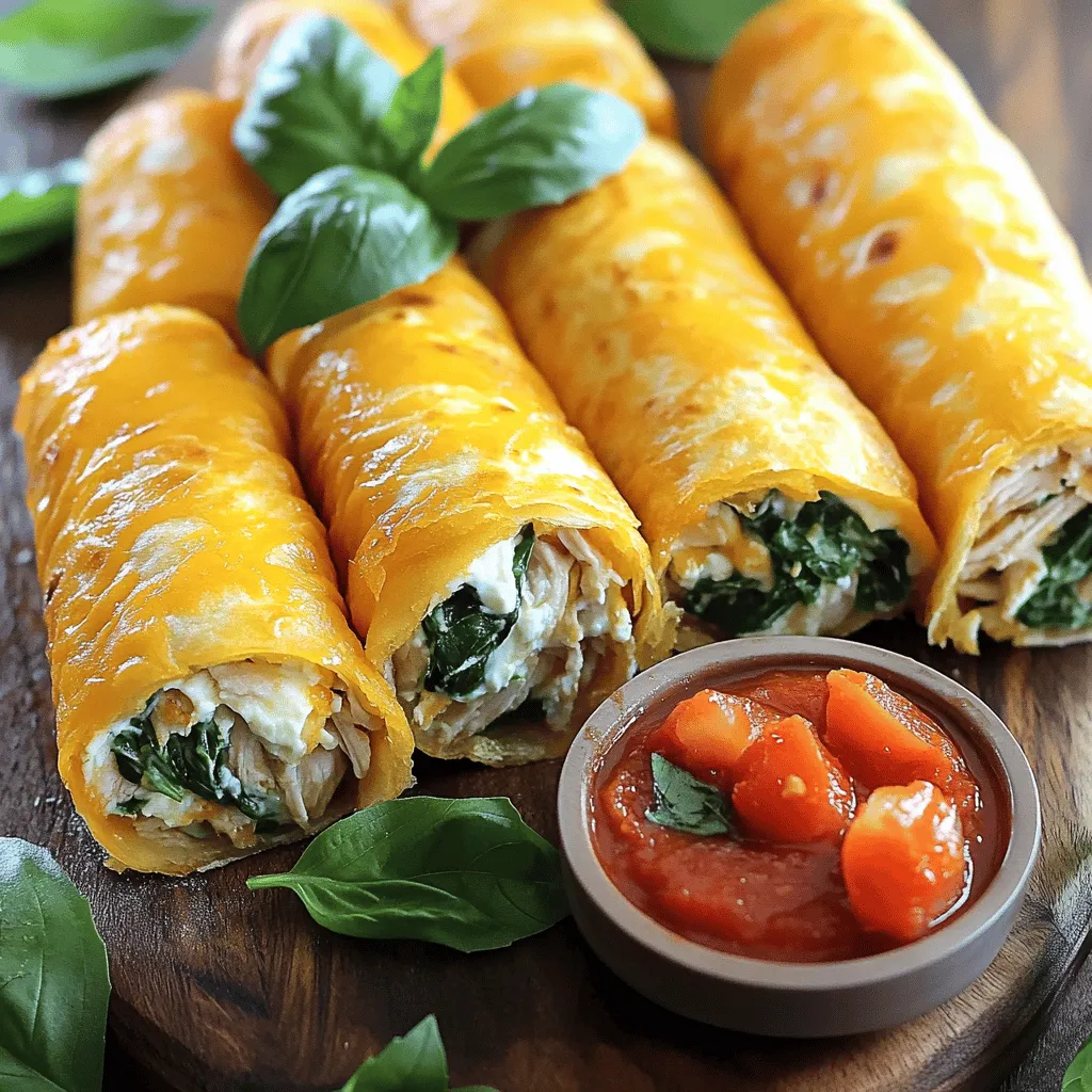 Cheesy Garlic Chicken Wraps Loaded with Flavor