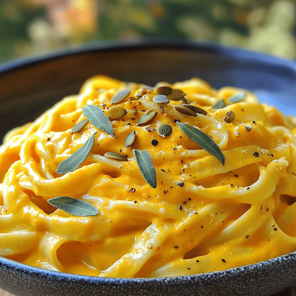 Creamy Pumpkin Sage Pasta Lush and Comforting Dish