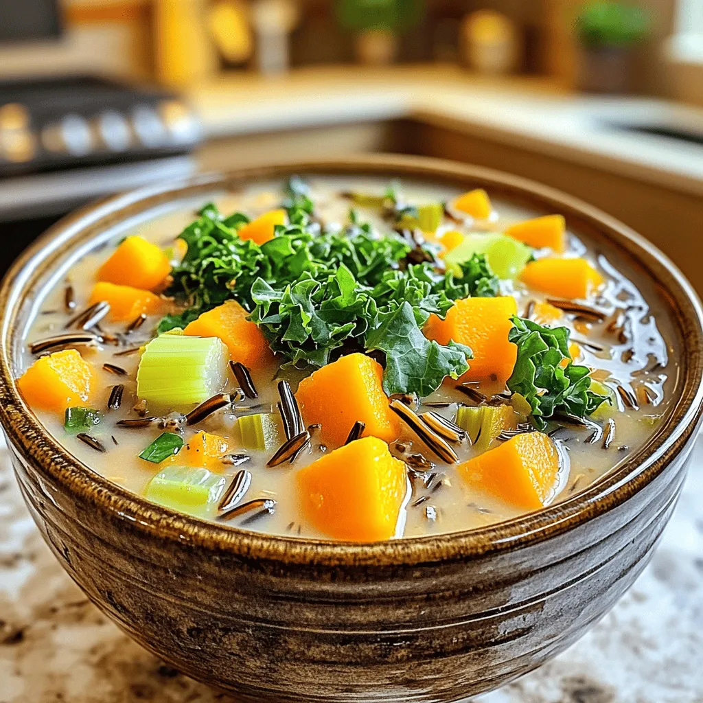 Cozy Autumn Wild Rice Soup For Perfect Comfort