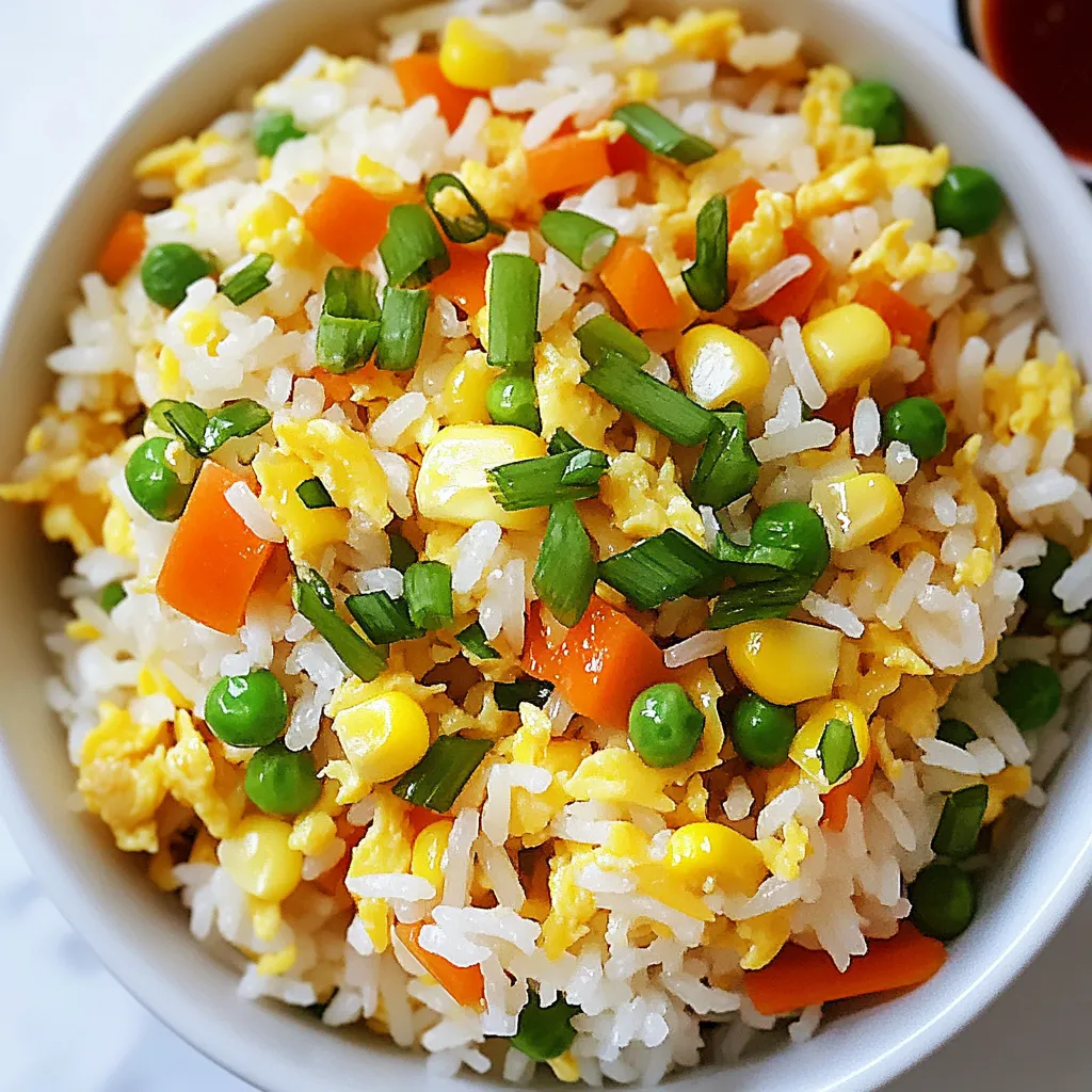 Minute Egg Fried Rice Quick and Tasty Meal