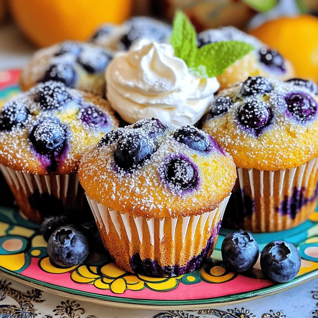 Lemon Blueberry Muffins Fresh and Flavorful Treat