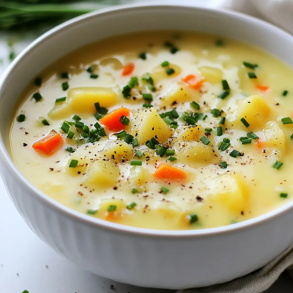Classic German Potato Soup Hearty and Comforting Meal