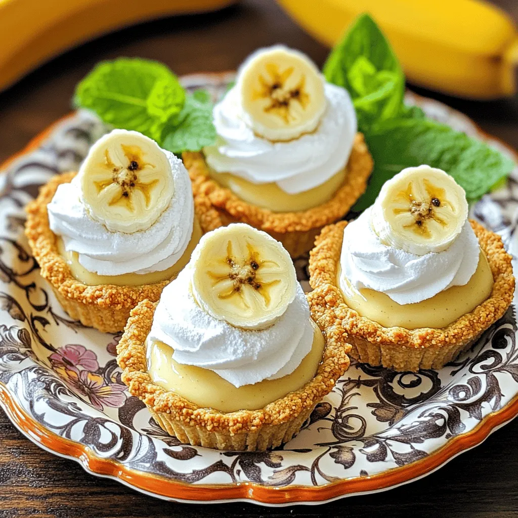 Mini Banana Cream Pie Delightful Easy Dessert Recipe