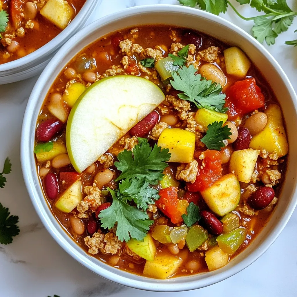 Apple Chicken Chili Flavorful and Simple Recipe