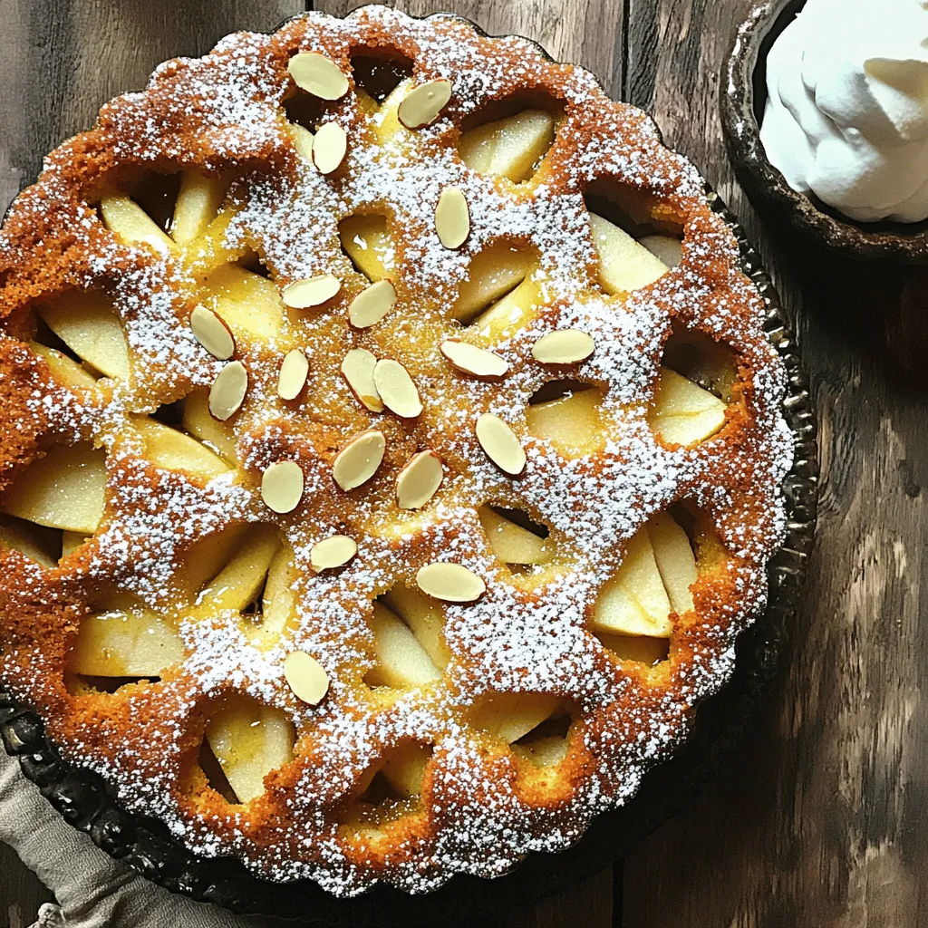 Honey Cake with Almonds and Apple Delightful Recipe
