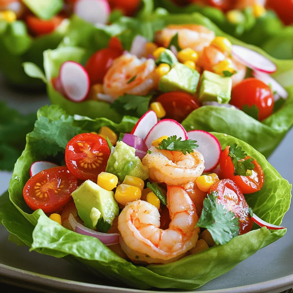 Chili-Lime Shrimp Salad Cups Fresh and Flavorful Bite