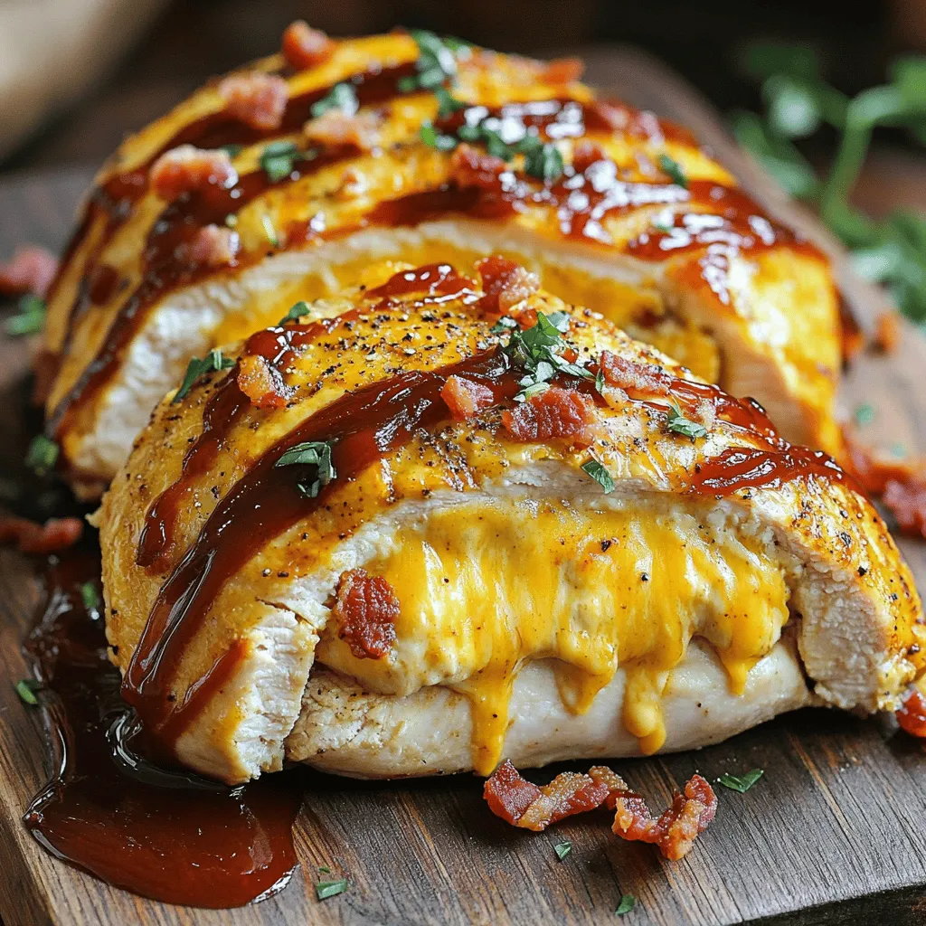 Air Fryer BBQ Stuffed Chicken Flavorful and Easy Recipe