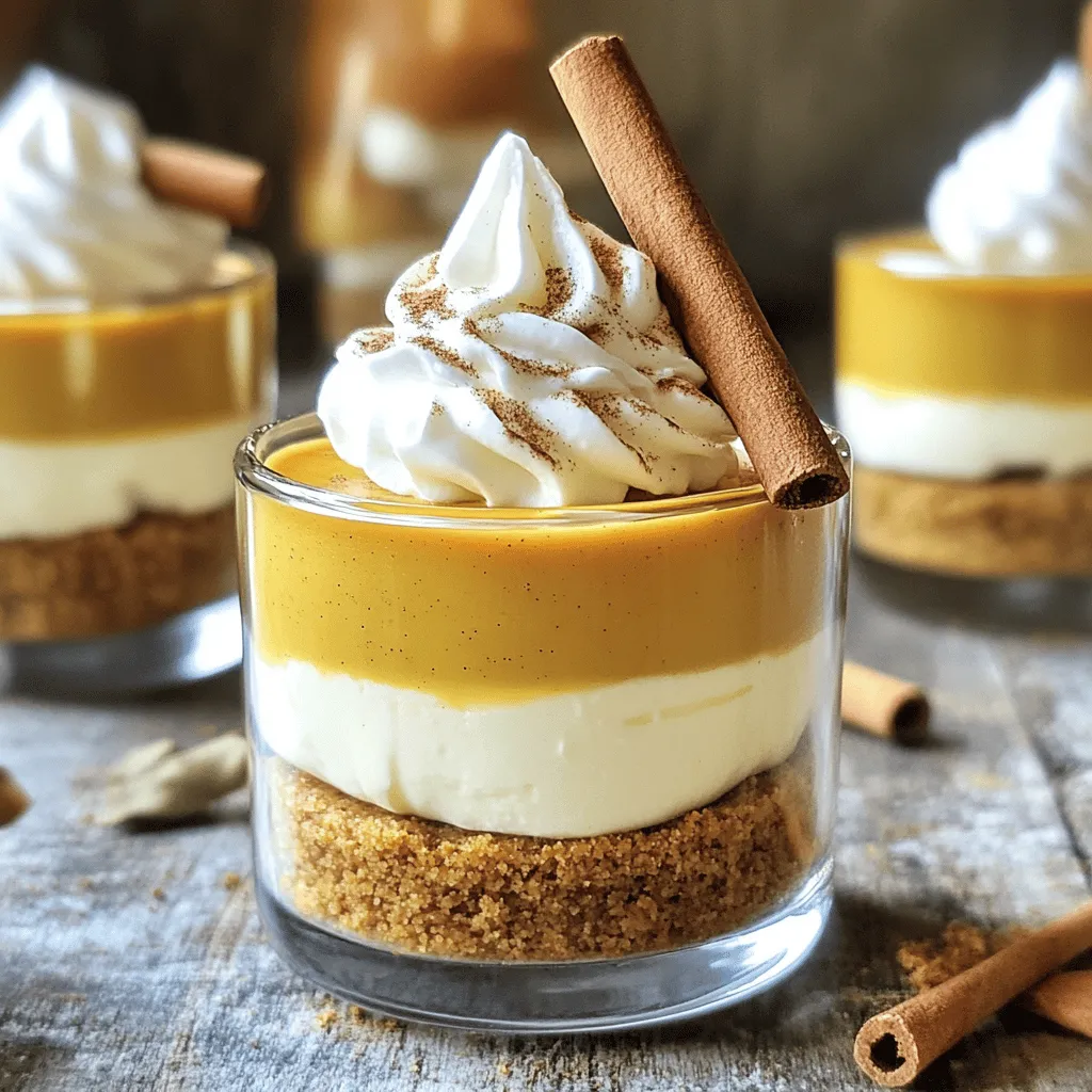 No-Bake Pumpkin Cheesecake Cups Simple and Delightful