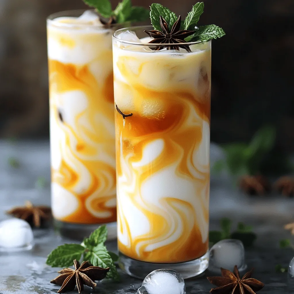 Authentic Thai Iced Tea Refreshing and Simple Recipe