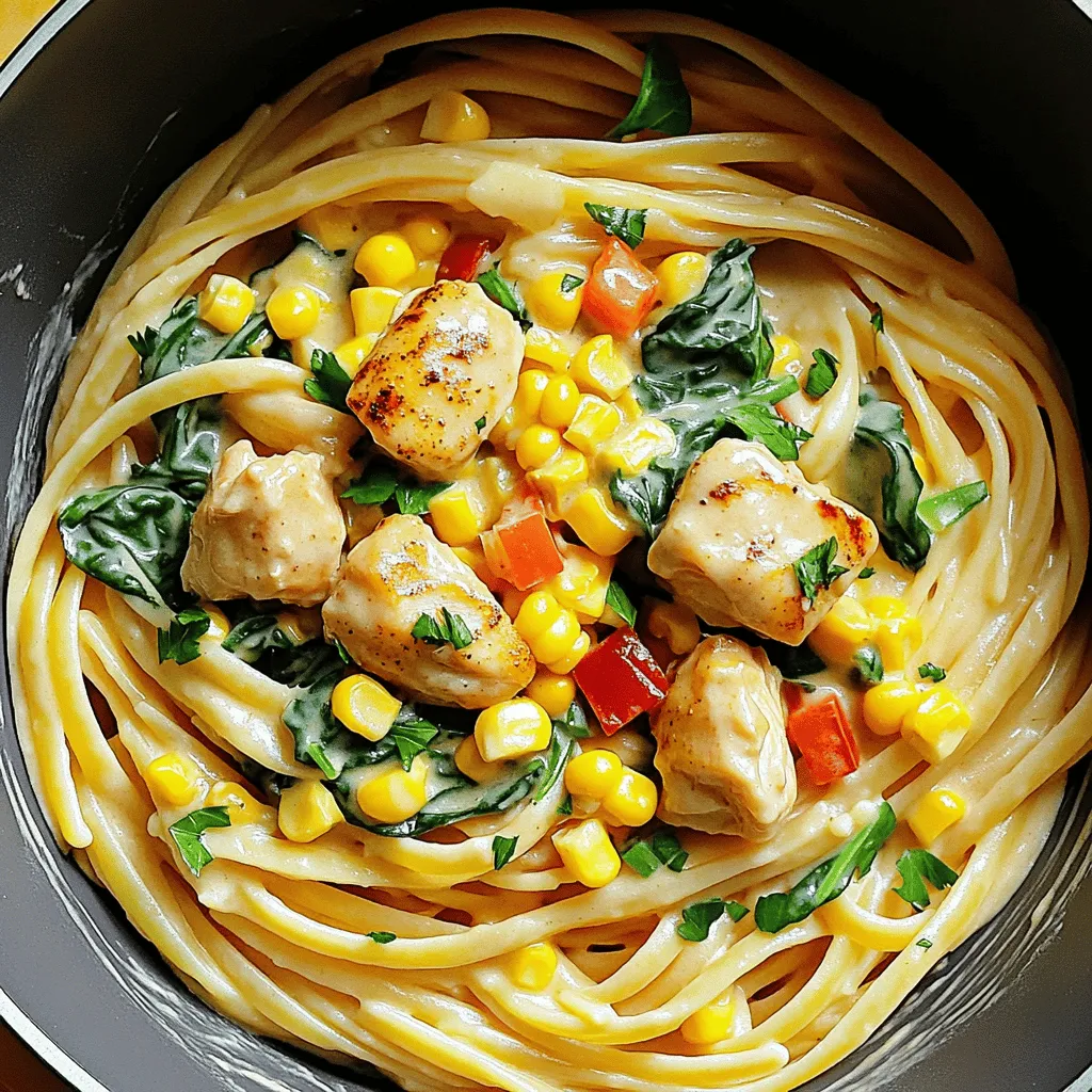 For a tasty creamy chicken pasta, you need specific cowboy butter ingredients. The first main ingredient is linguine pasta. You will need 12 ounces. This pasta soaks up the sauce well.