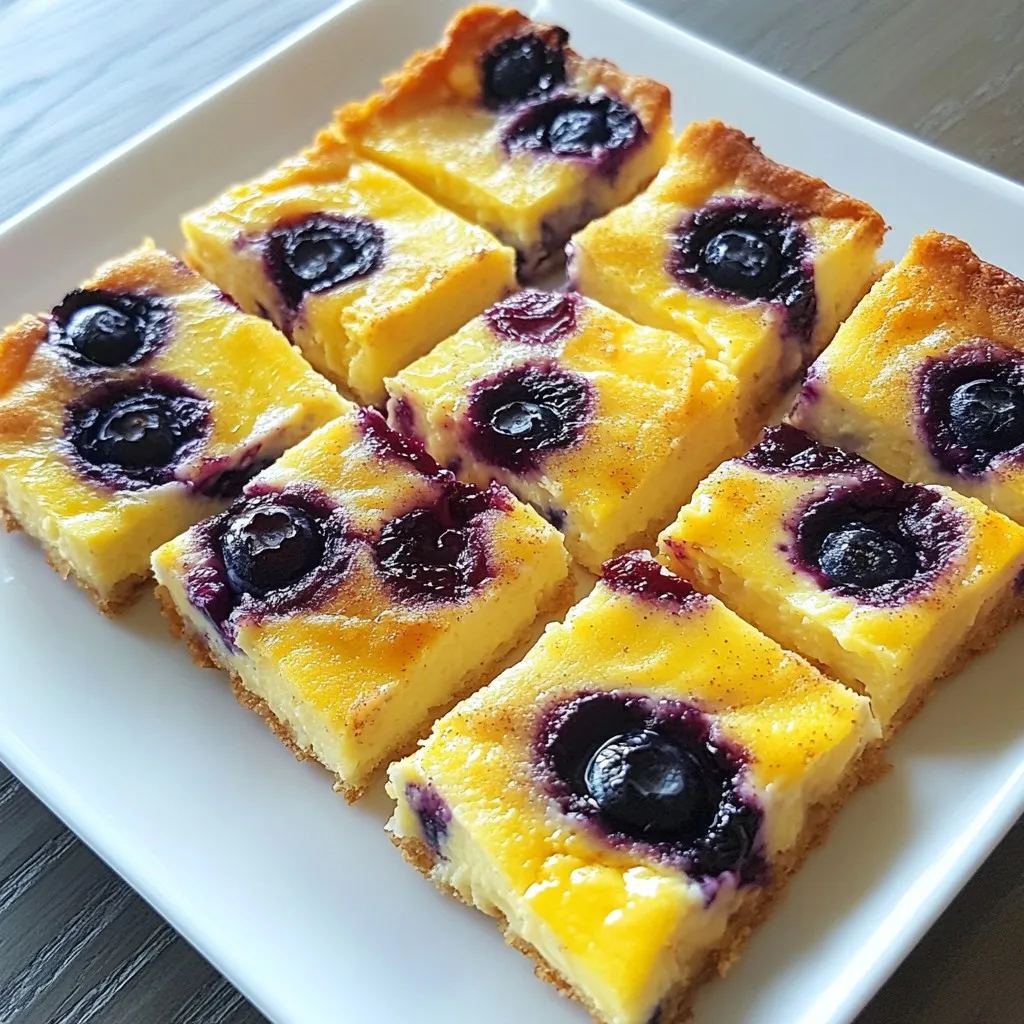 Blueberry Cottage Cheese Protein Bake Delightful Recipe