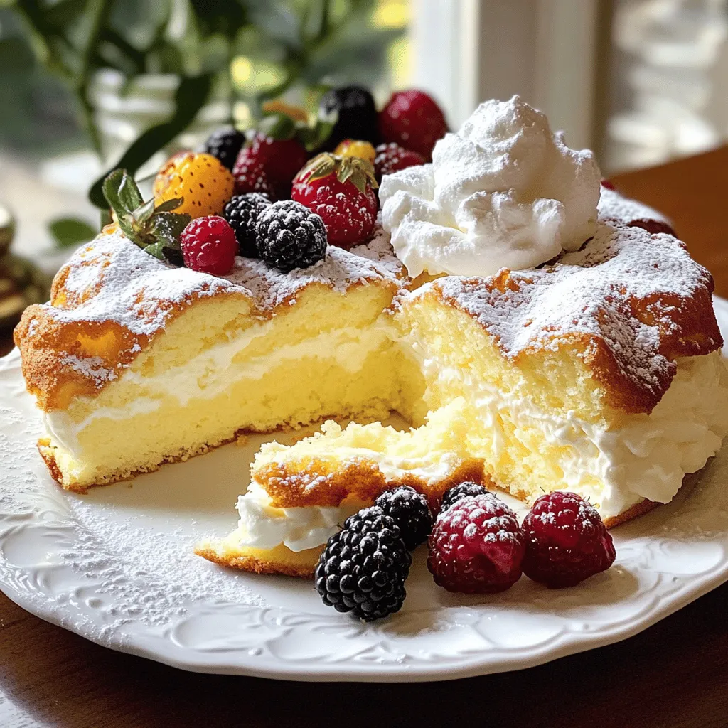 Yogurt Cloud Cake Light and Fluffy Delight Recipe