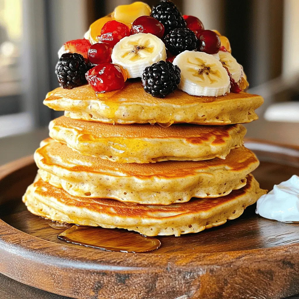 Cottage Cheese Protein Pancakes for Healthy Eating