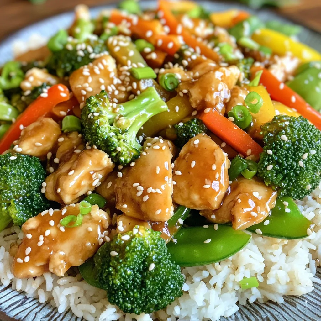 Honey Sesame Chicken Stir Fry Flavorful and Easy Meal