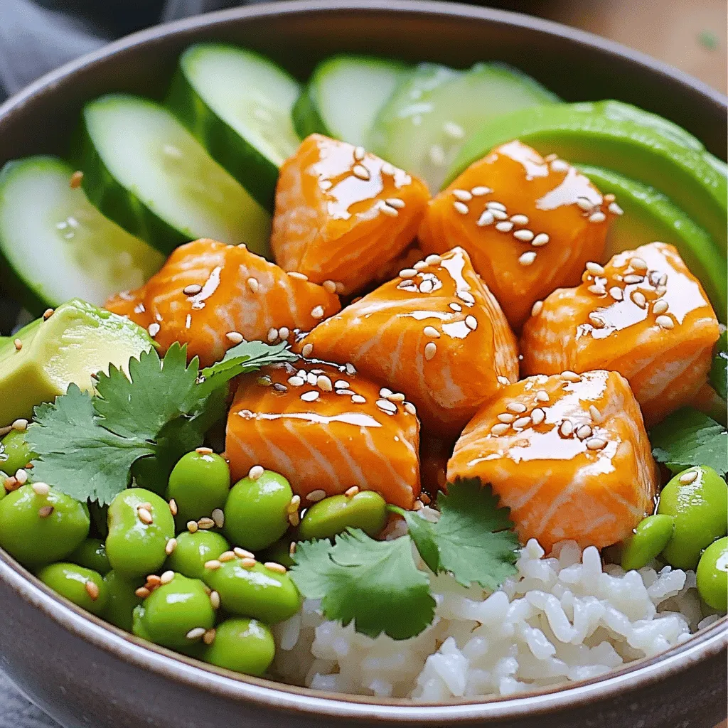 Bang Bang Salmon Bite Bowls Flavorful and Fun Meal