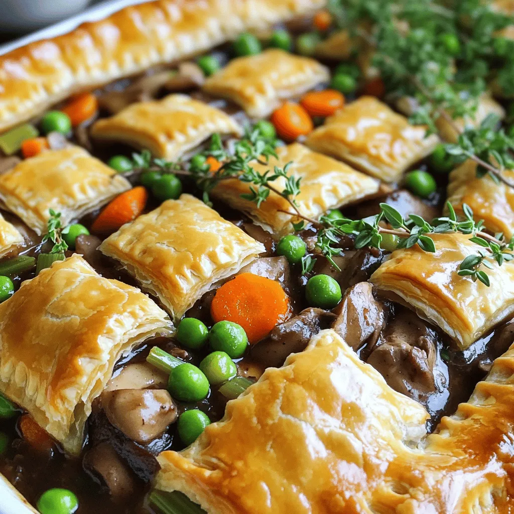 Coq au Vin Pot Pie Hearty Comfort Food Delight