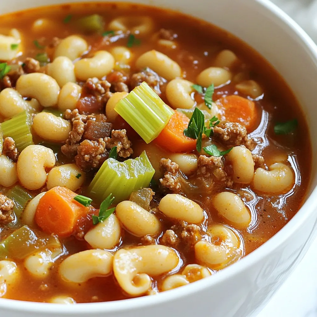 Olive Garden Pasta e Fagioli Copycat Quick Recipe