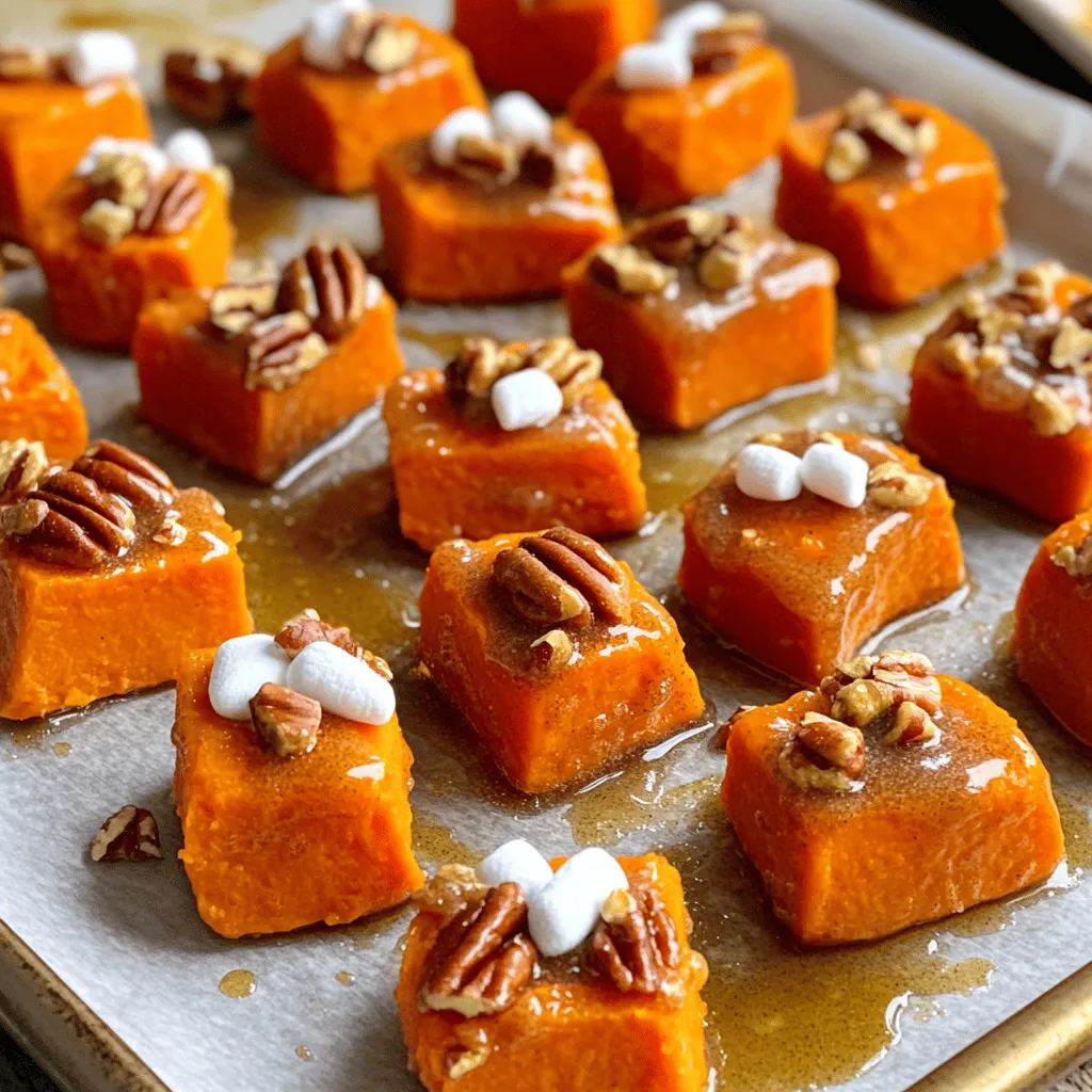 Brown Sugar Sweet Potato Bites Tasty and Simple Snack