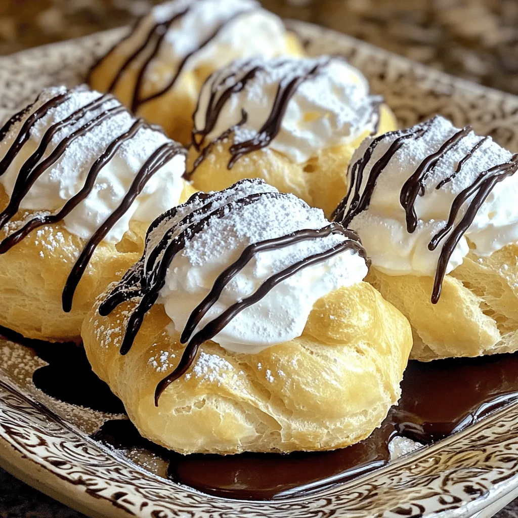 Mom’s Famous Cream Puffs Delightful Family Dessert