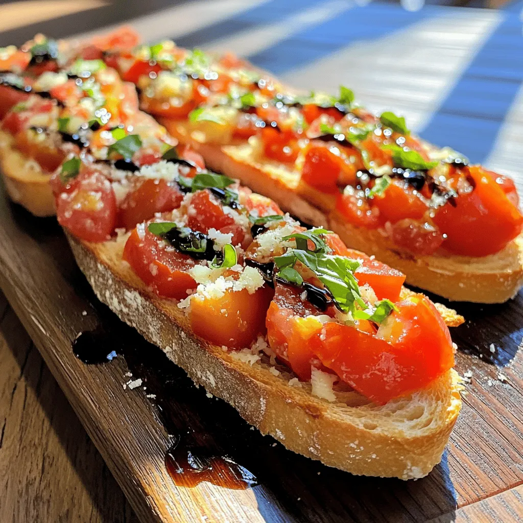 Tomato Basil Bruschetta Fresh and Flavorful Recipe