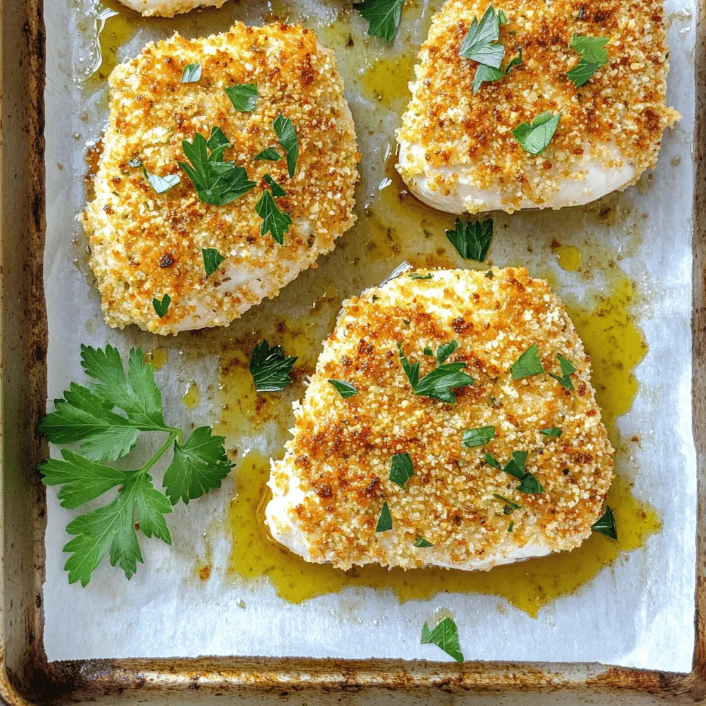 Homemade Longhorn Steakhouse Parmesan Crusted Chicken Delight