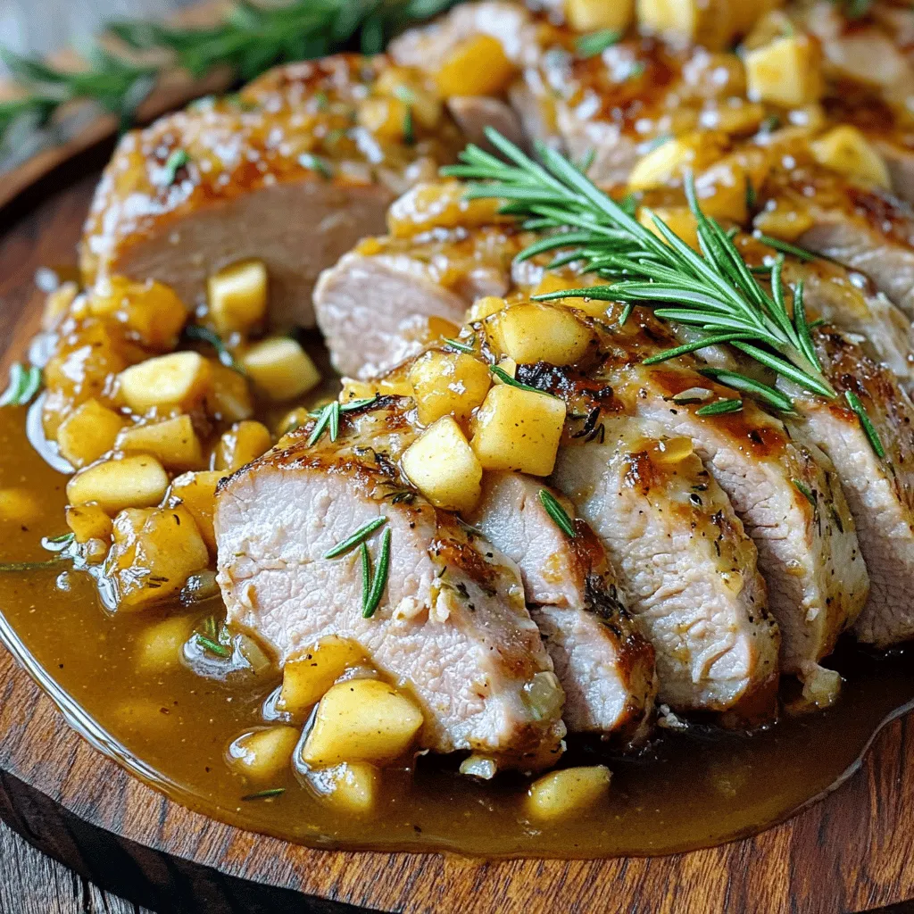 To start, you need fresh ingredients for a great rosemary pork recipe. The main player is 2 lbs of pork loin. This cut is tender and perfect for roasting. You will also need 2 tablespoons of fresh rosemary, minced. Rosemary gives the pork a fragrant, earthy taste.