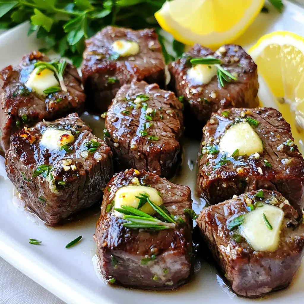 Baked Garlic Butter Steak Bites Flavorful and Easy Meal