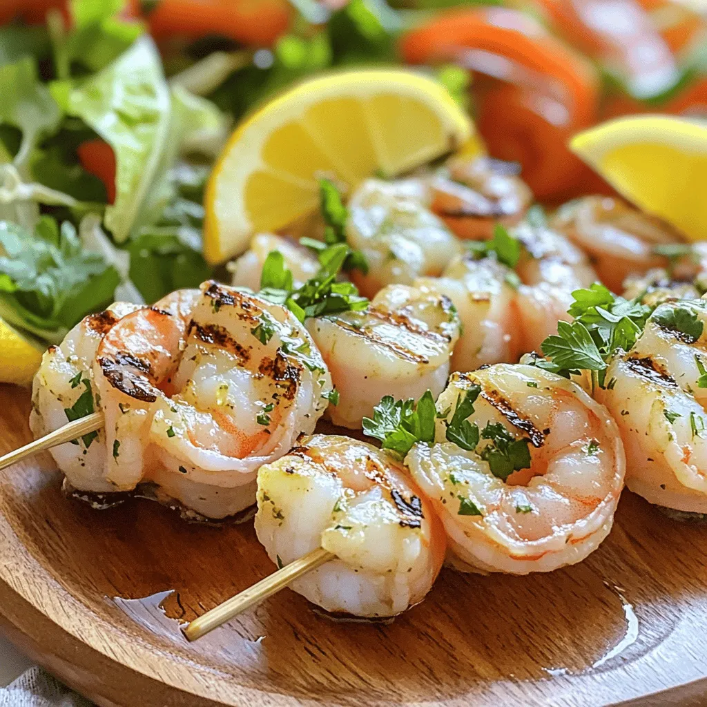 Lemon Herb Grilled Shrimp Tasty and Easy Recipe