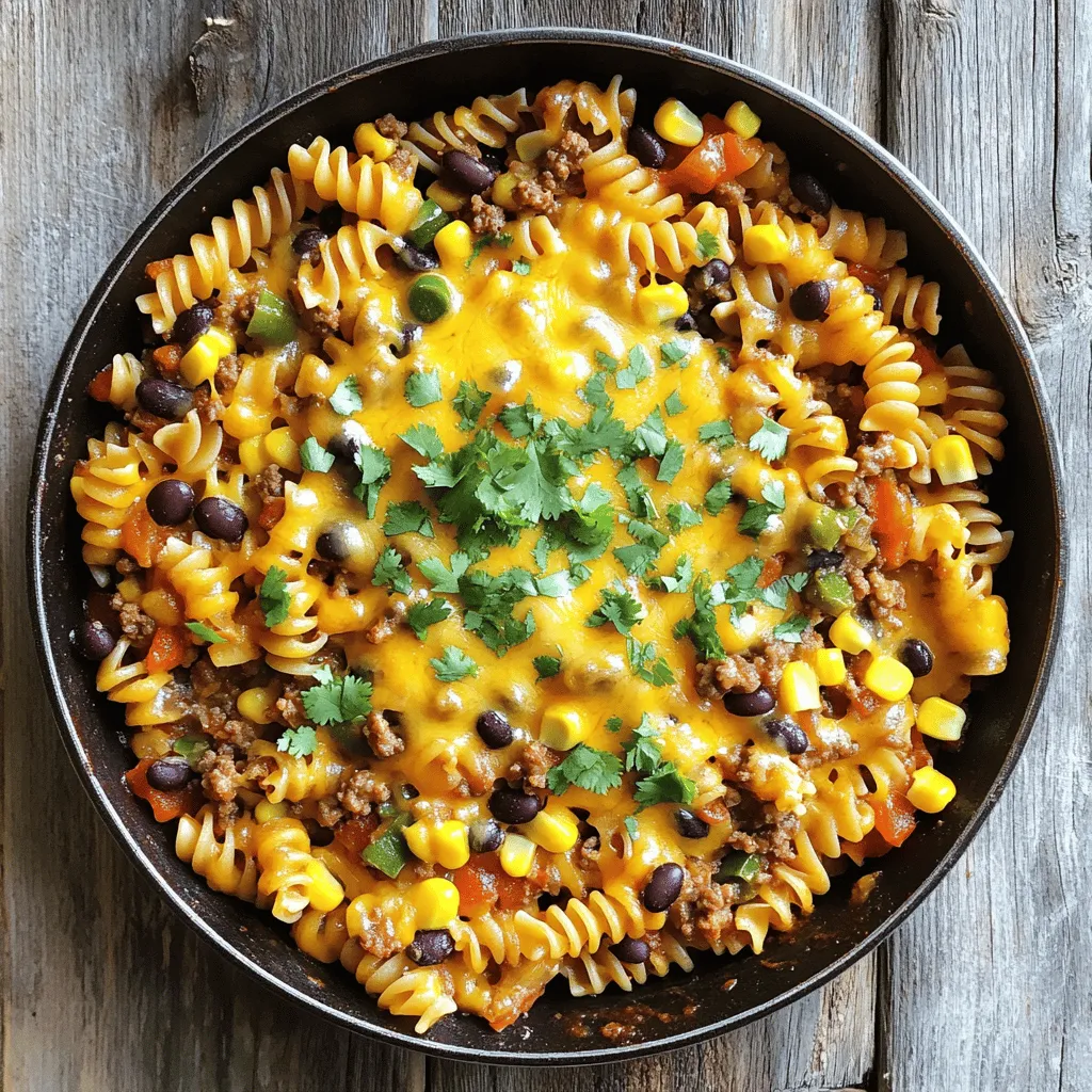 Cowboy Pasta Skillet Easy and Hearty Family Meal
