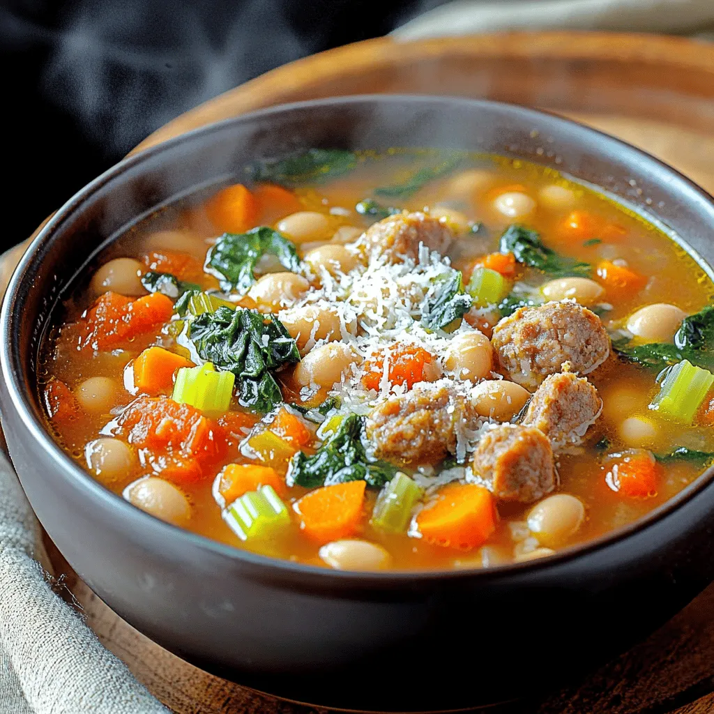 Sausage Soup Hearty and Comforting for Chilly Days