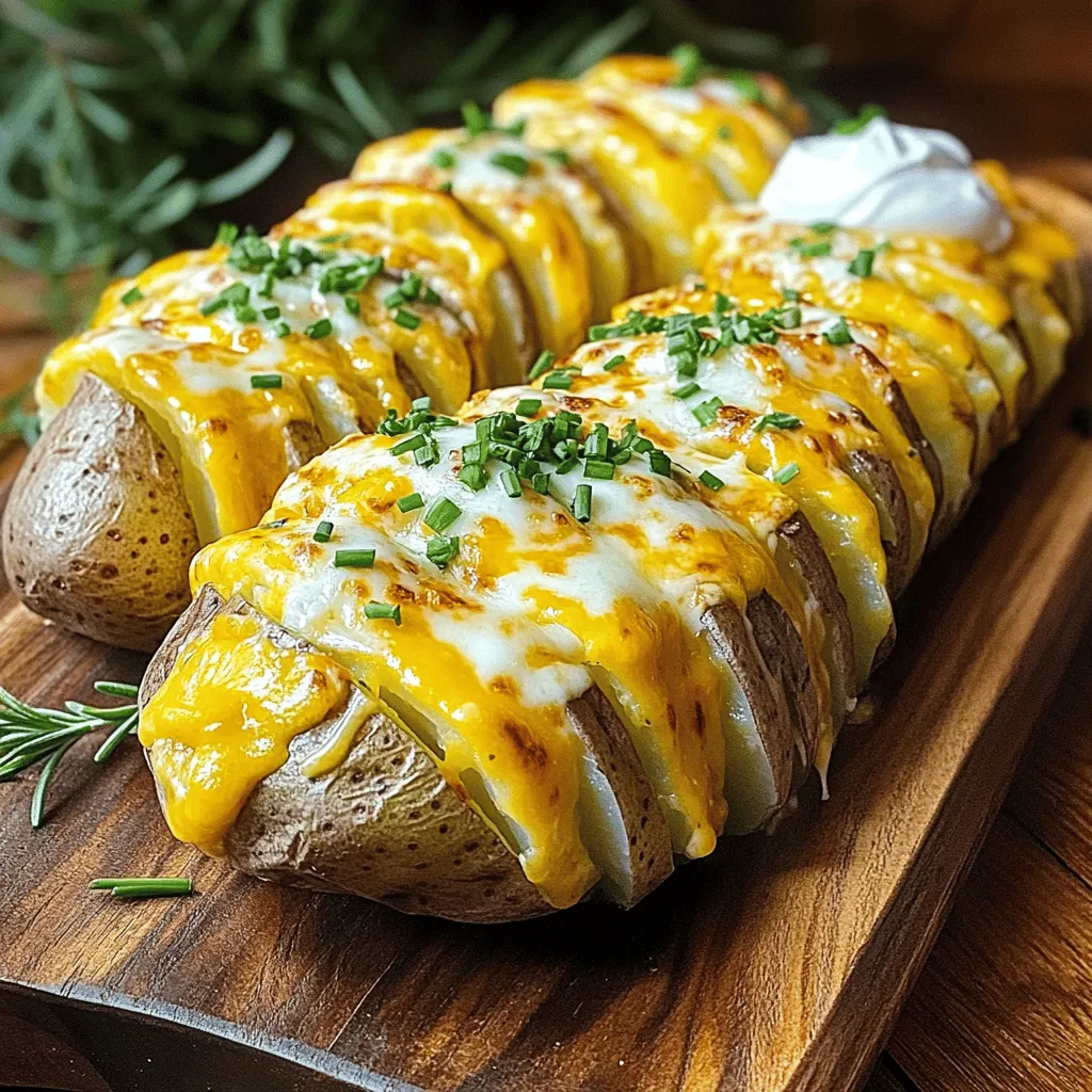 Ultimate Cheesy Hasselback Potatoes Recipe Simplified