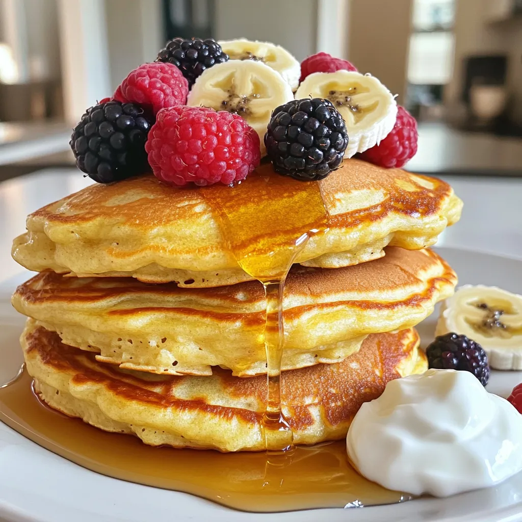 Cottage Cheese Protein Pancakes Easy and Healthy Meal