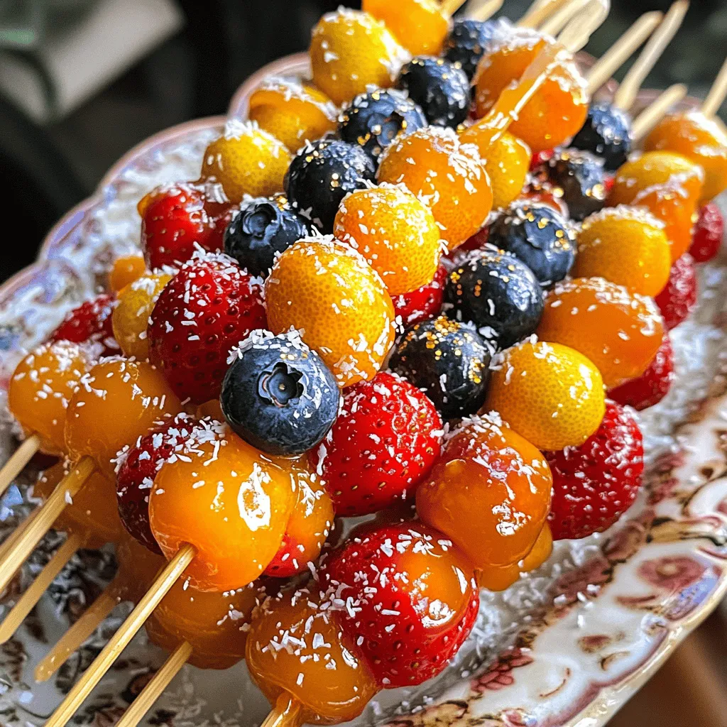 Tanghulu Chinese Candied Fruit Simple Recipe Guide