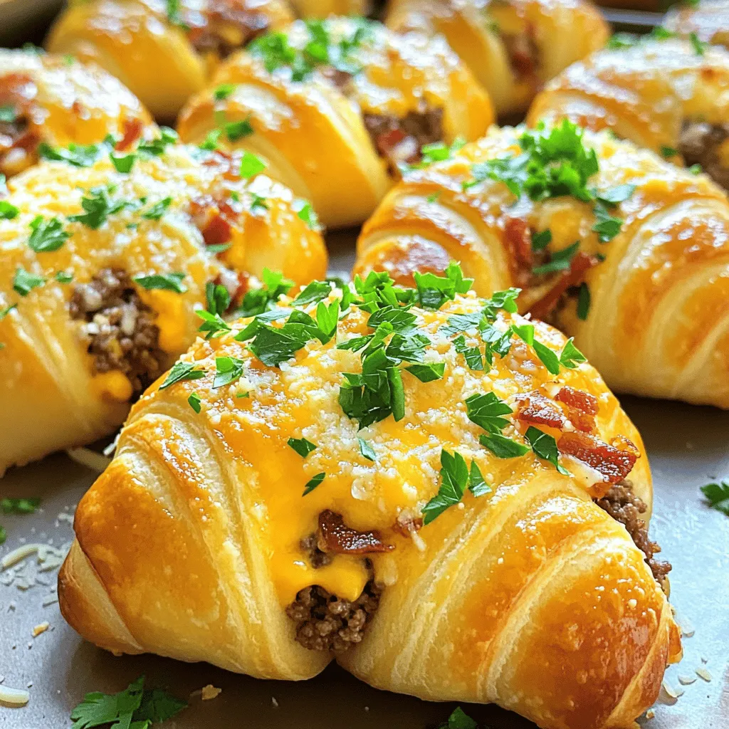 To make garlic parmesan bacon cheeseburger bombs, you need some key ingredients. Here’s what you should gather.