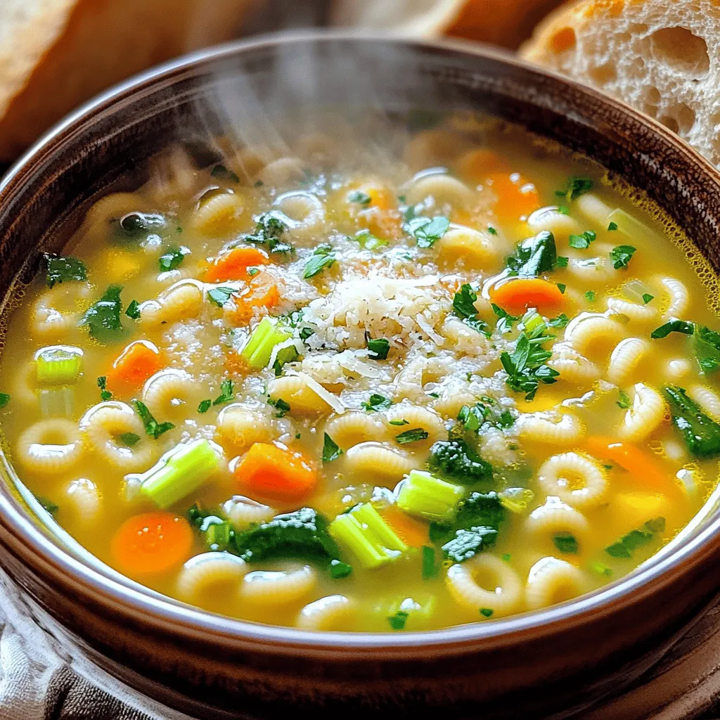 Pastina Soup Comforting and Simple Recipe Guide
