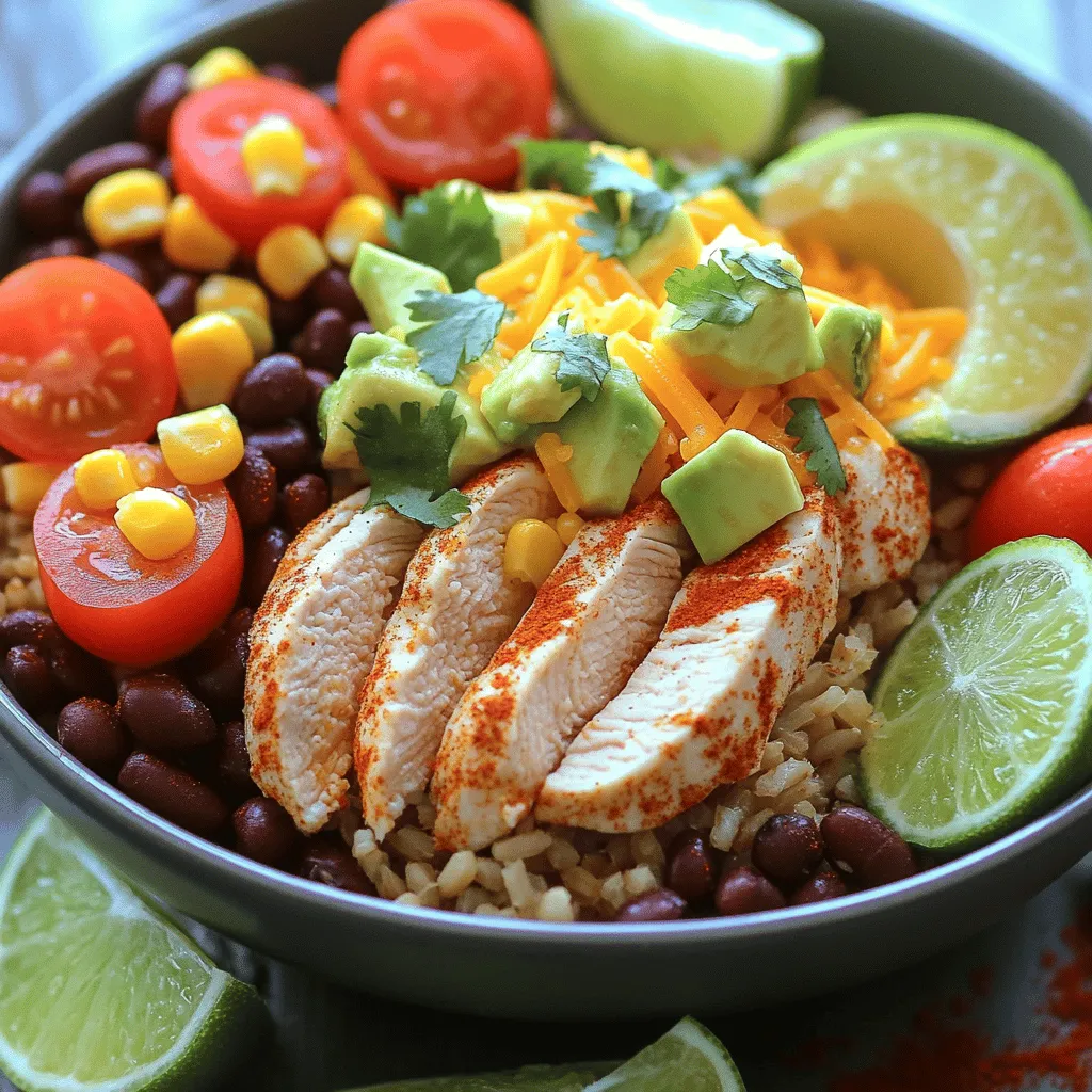 Tasty Burrito Bowls with Chicken for Every Occasion