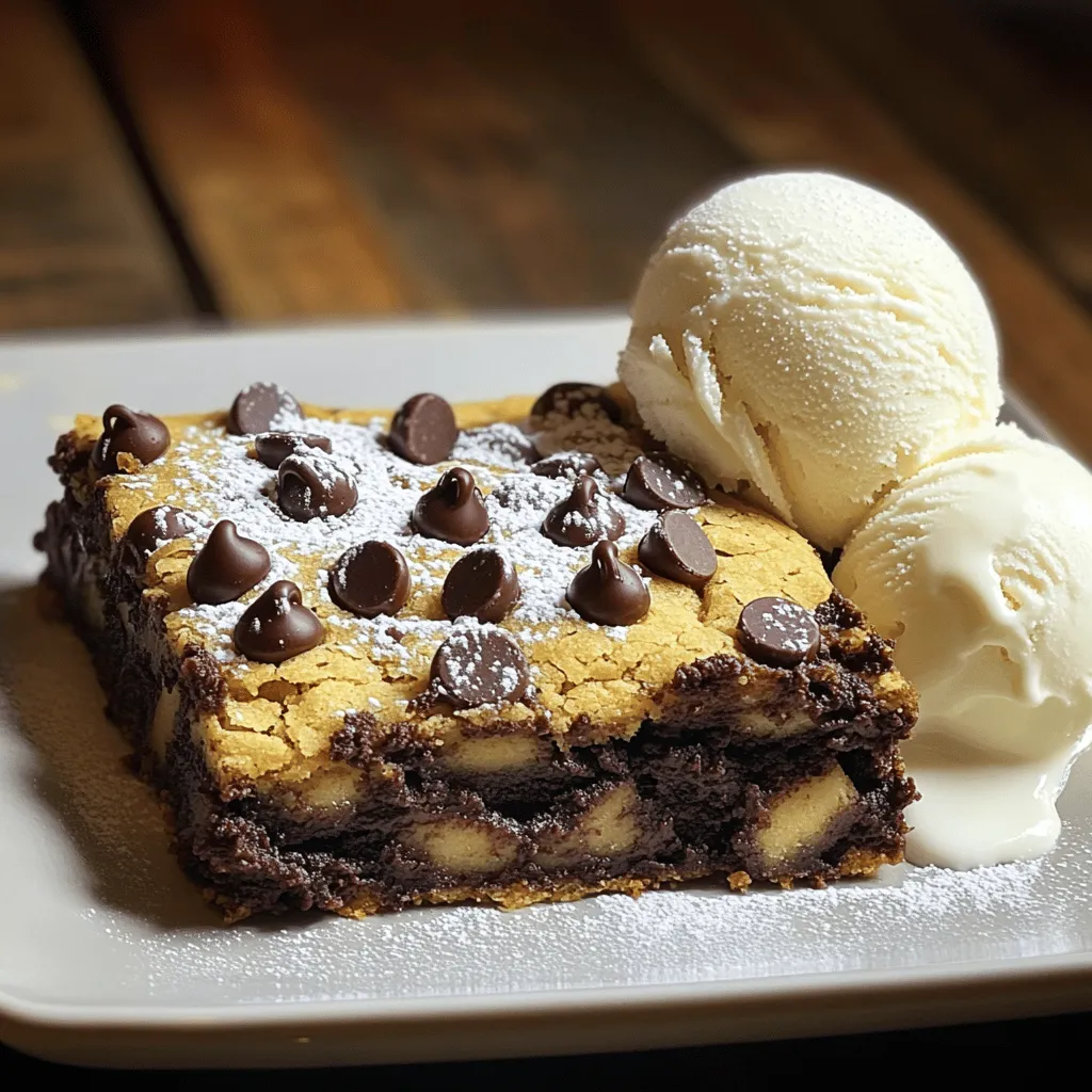 Chocolate Chip Brookies Delightful Dessert Recipe