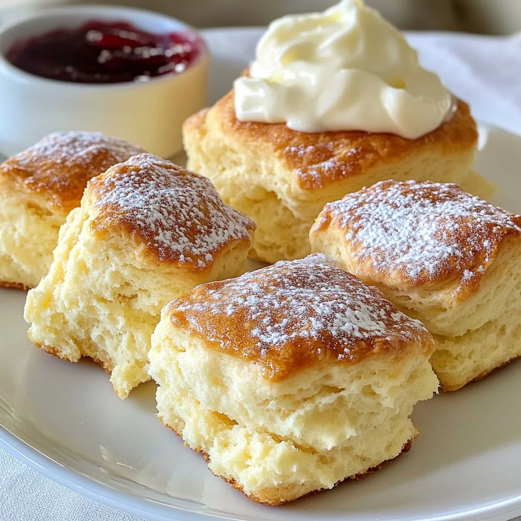 Easy Plain Scones Quick and Simple Baking Recipe