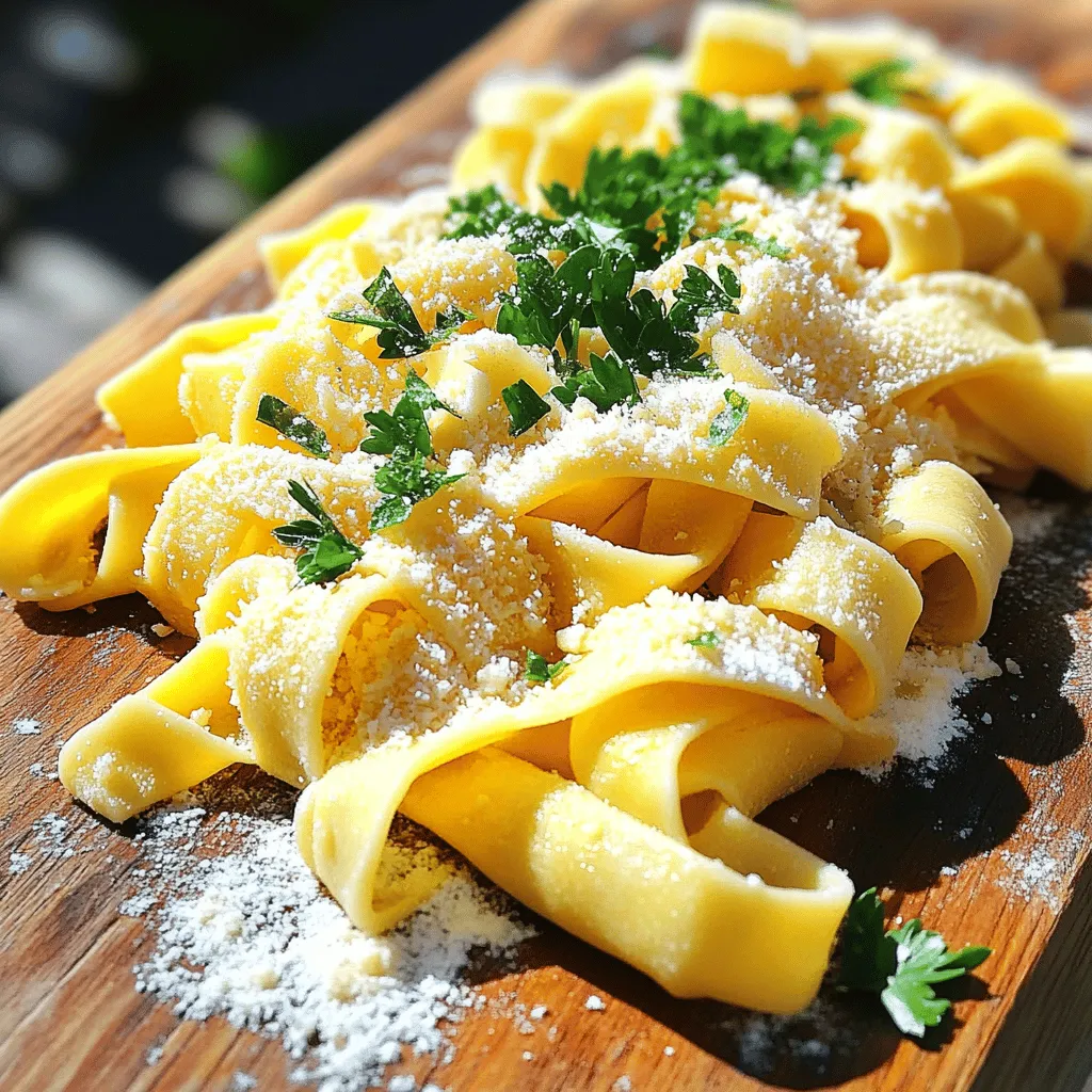 To make homemade egg noodles, you need just a few key ingredients. Each one plays an important role in the final dish.